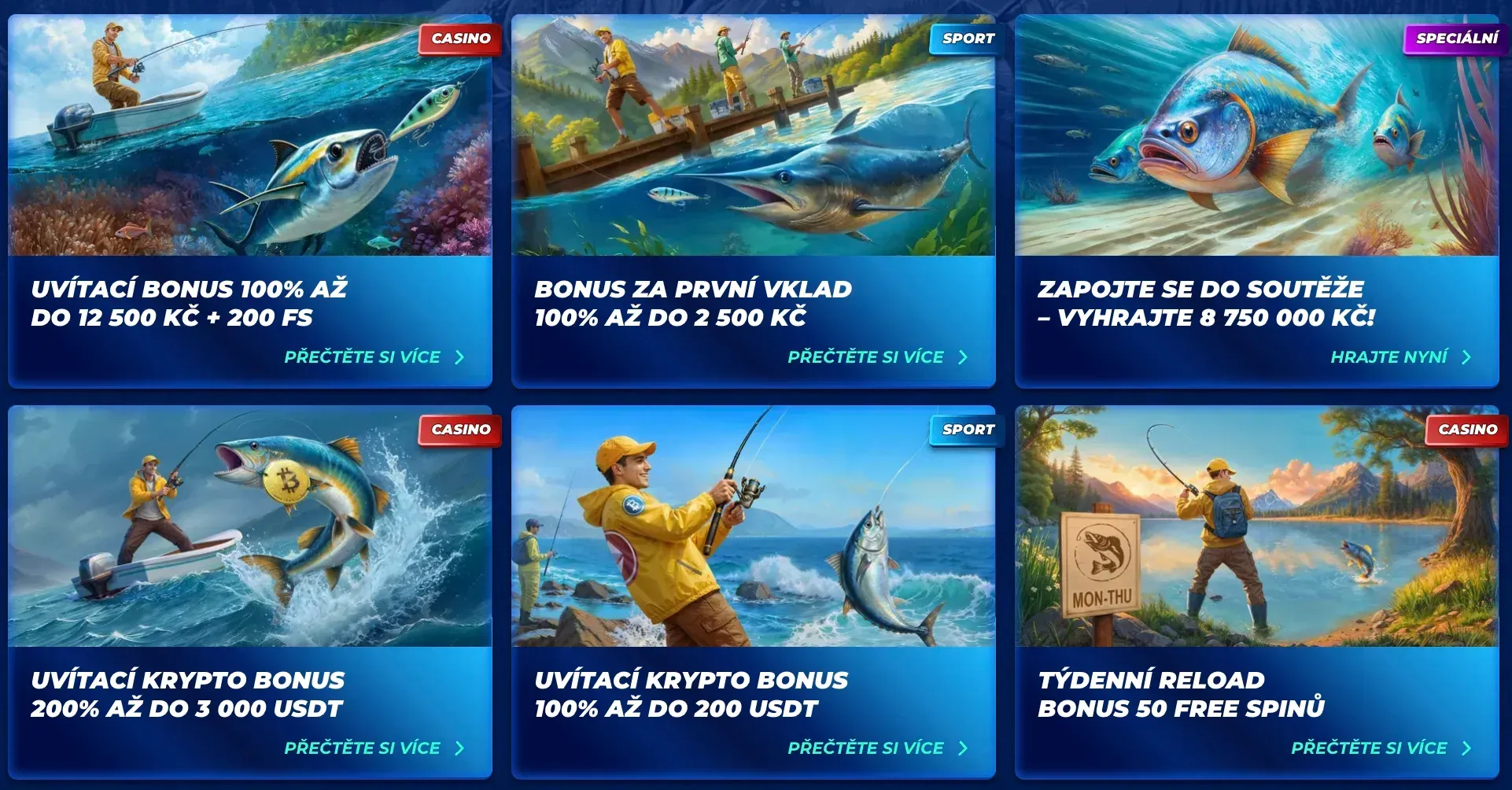 Propagační nabídky v Bassbet casino